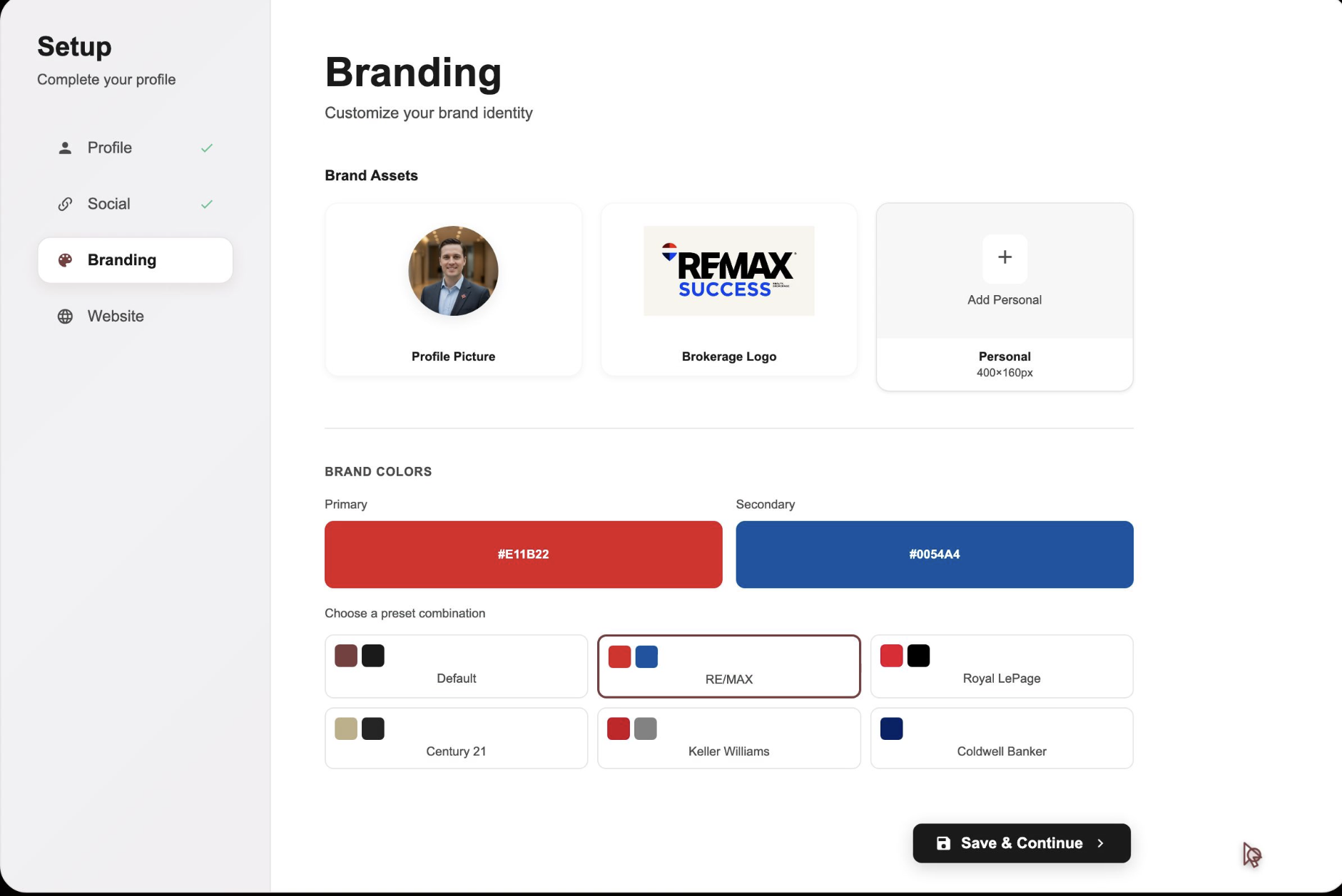 Profile Setup Walkthrough - Video tutorial thumbnail